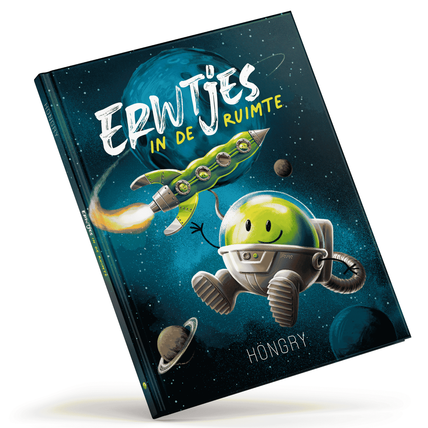 HONGRY prentenboek Erwtjes in de ruimte