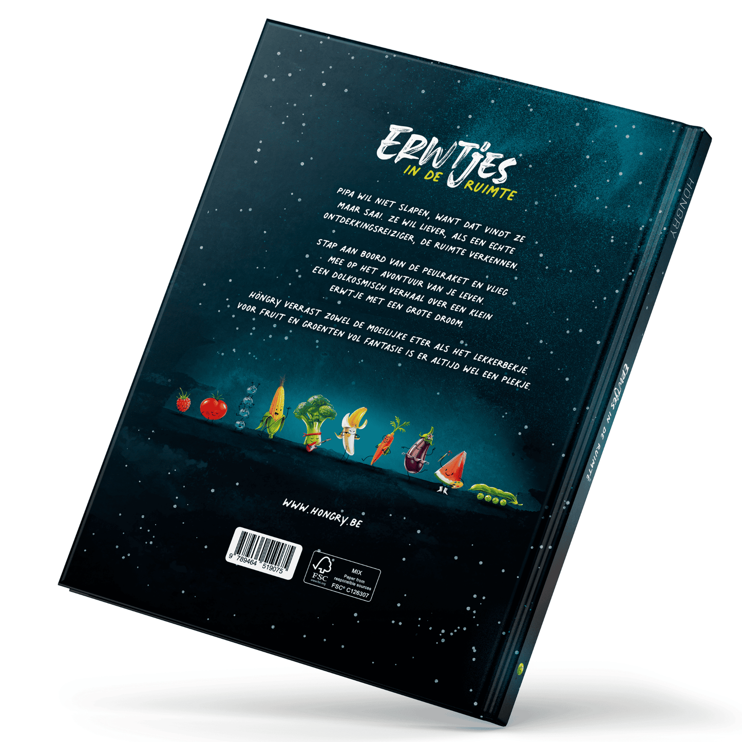 Pre-order Erwtjes in de ruimte