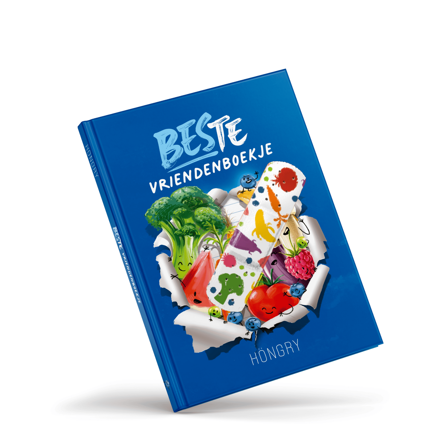 HONGRY BESte vriendenboekje grappig vriendenboek groenten en fruit, moppenboek