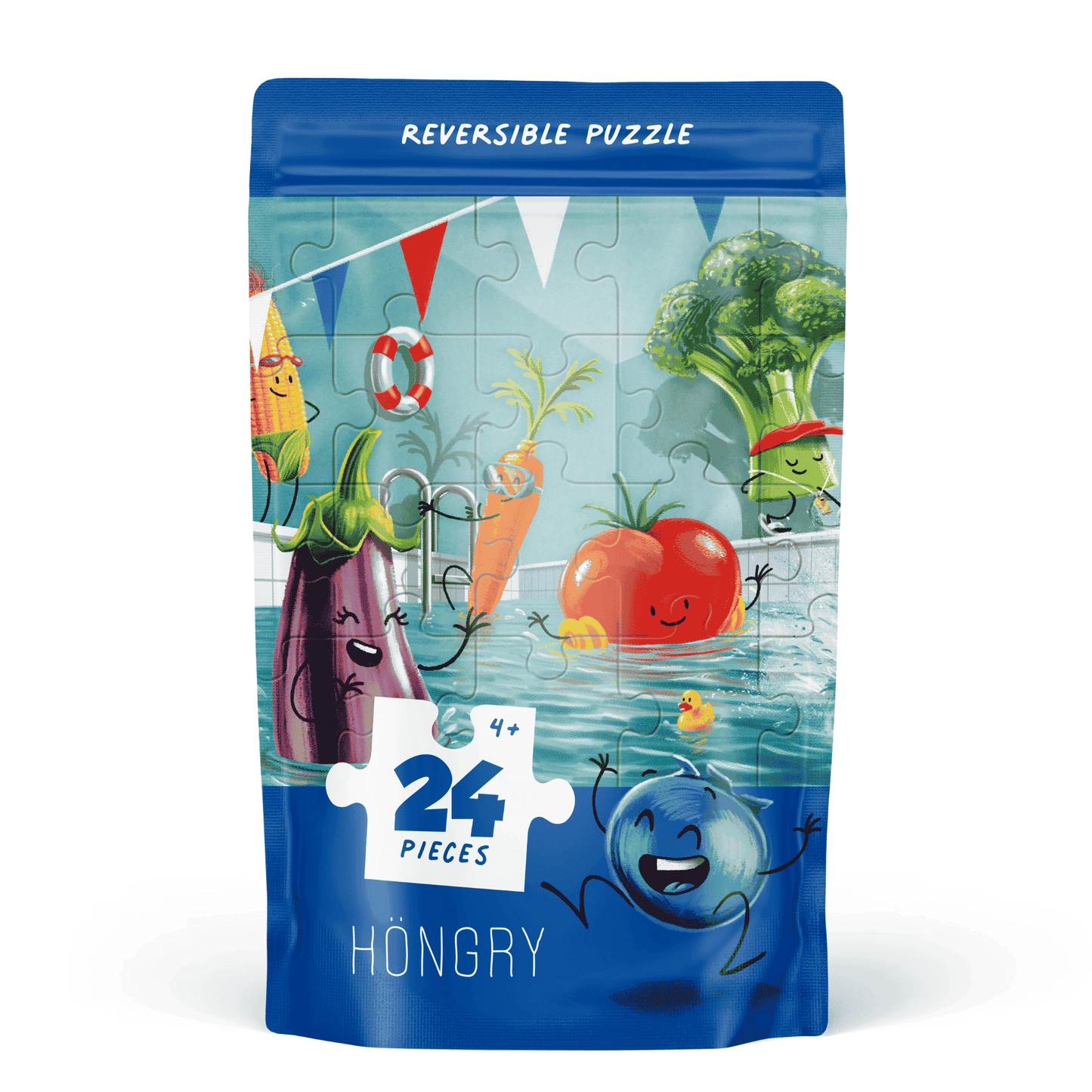 HONGRY puzzel 24 stukken sport