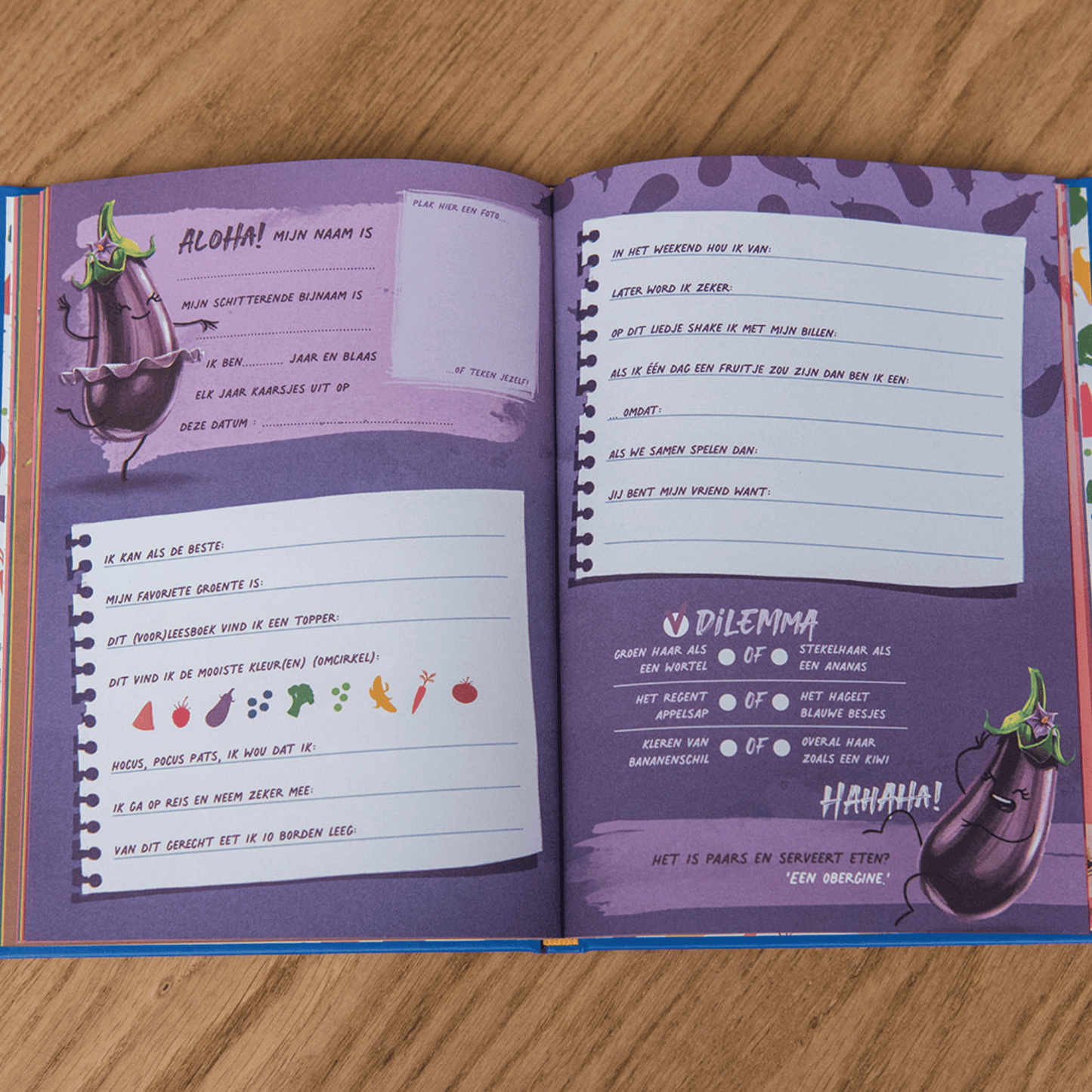 HONGRY BESte vrienden boek, vriendenboekje, moppen en raadsels