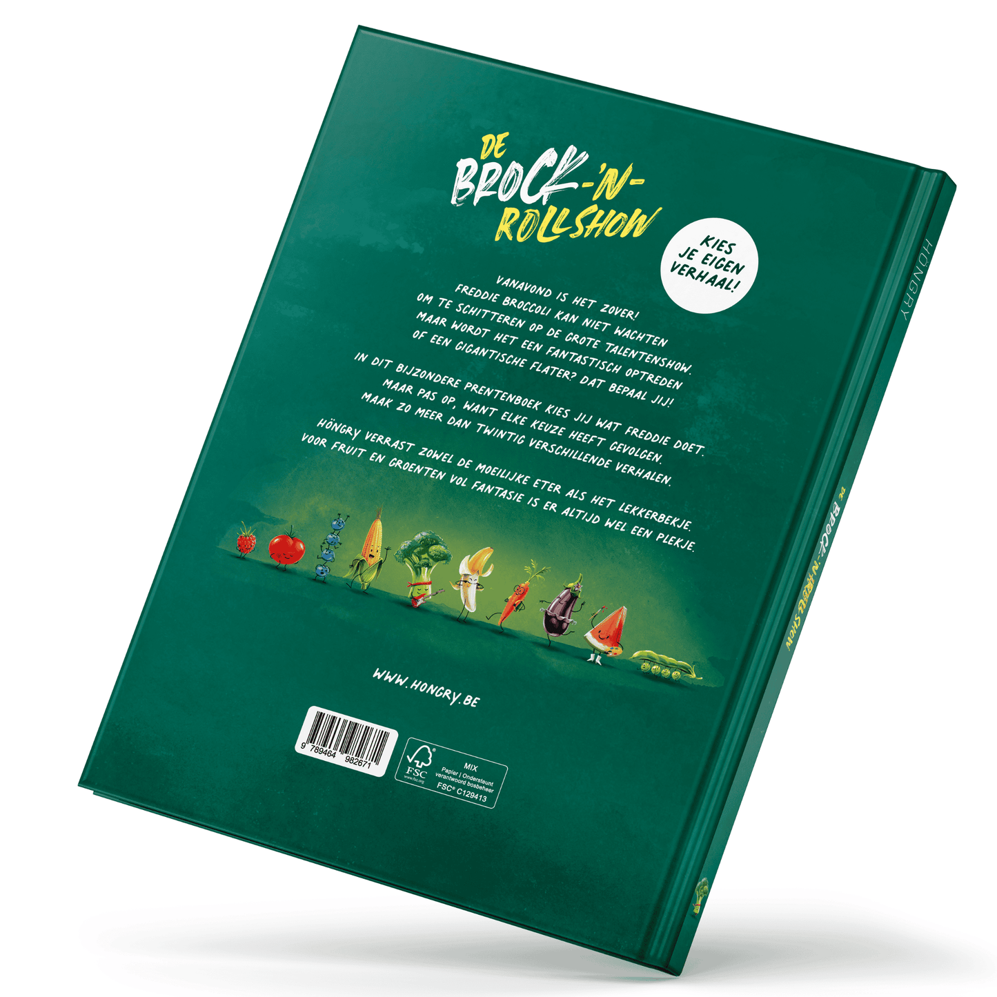 HONGRY De brock- 'n rollshow prentenboek