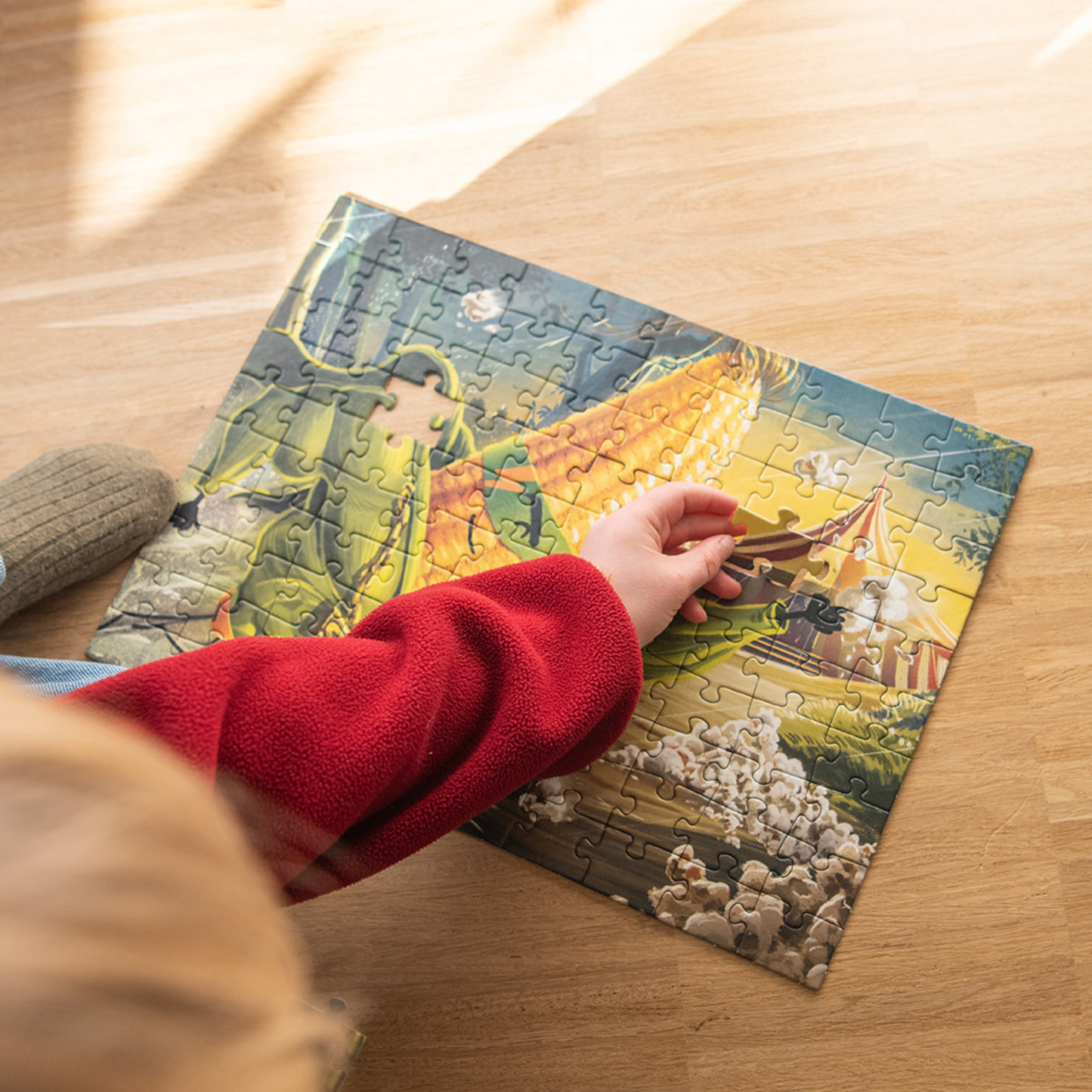 HONGRY puzzel 100 stuks Nacho Mais