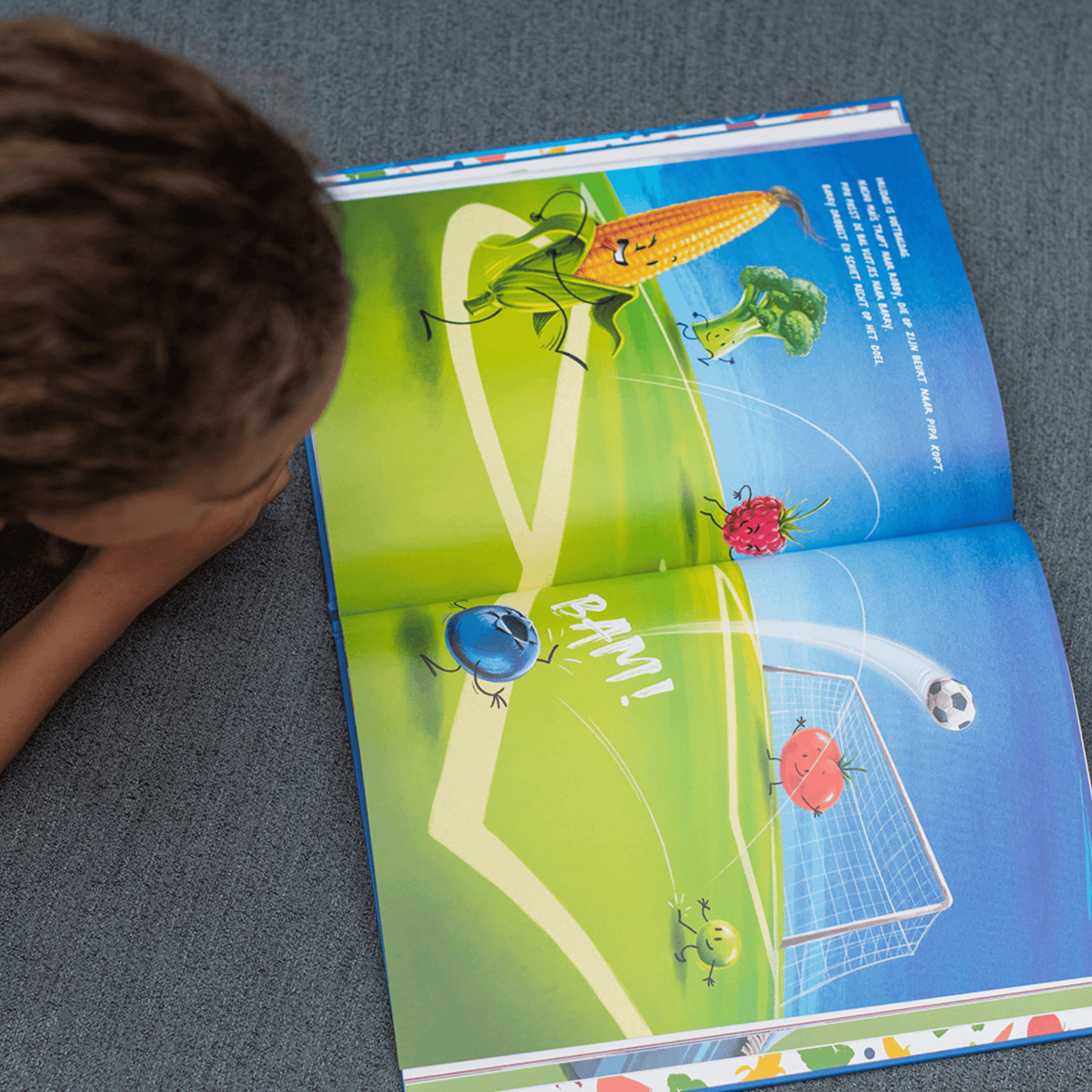 HONGRY prentenboek de BESte, voetbal