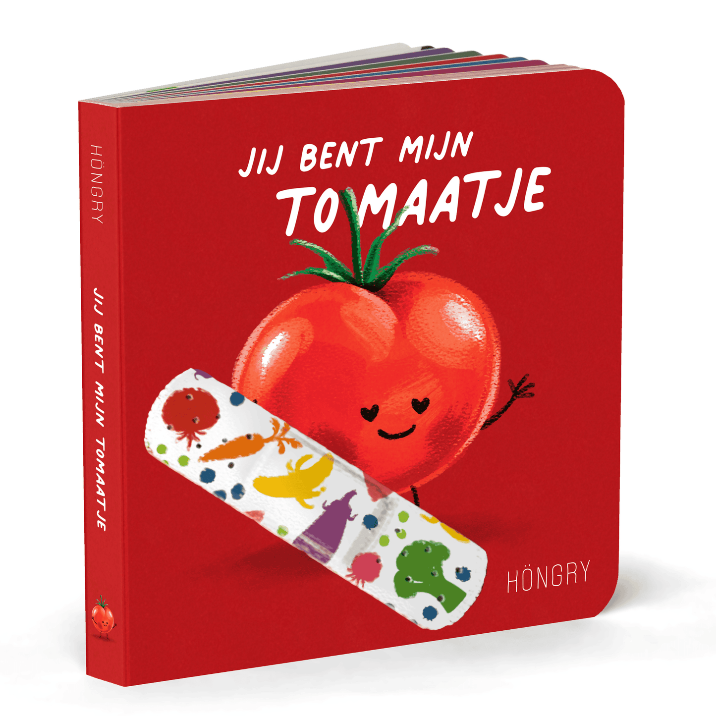 HONGRY kartoen boek jij bent mijn tomaatje