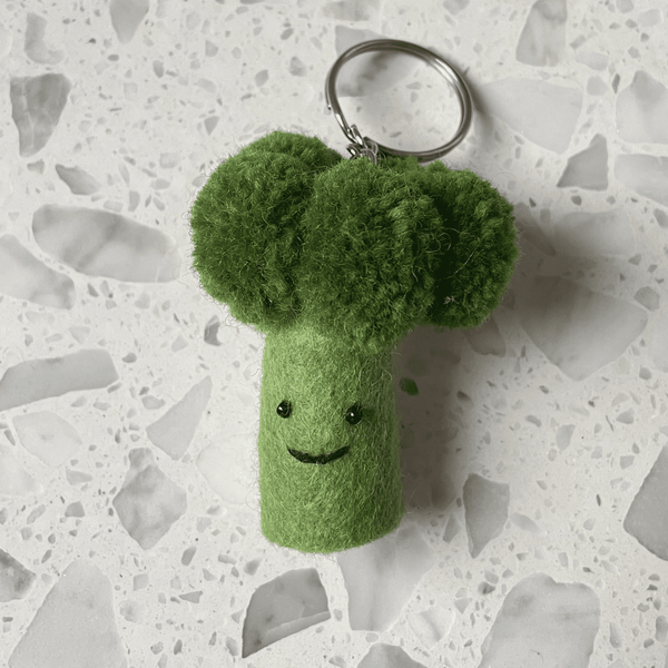 Broccoli sleutelhanger