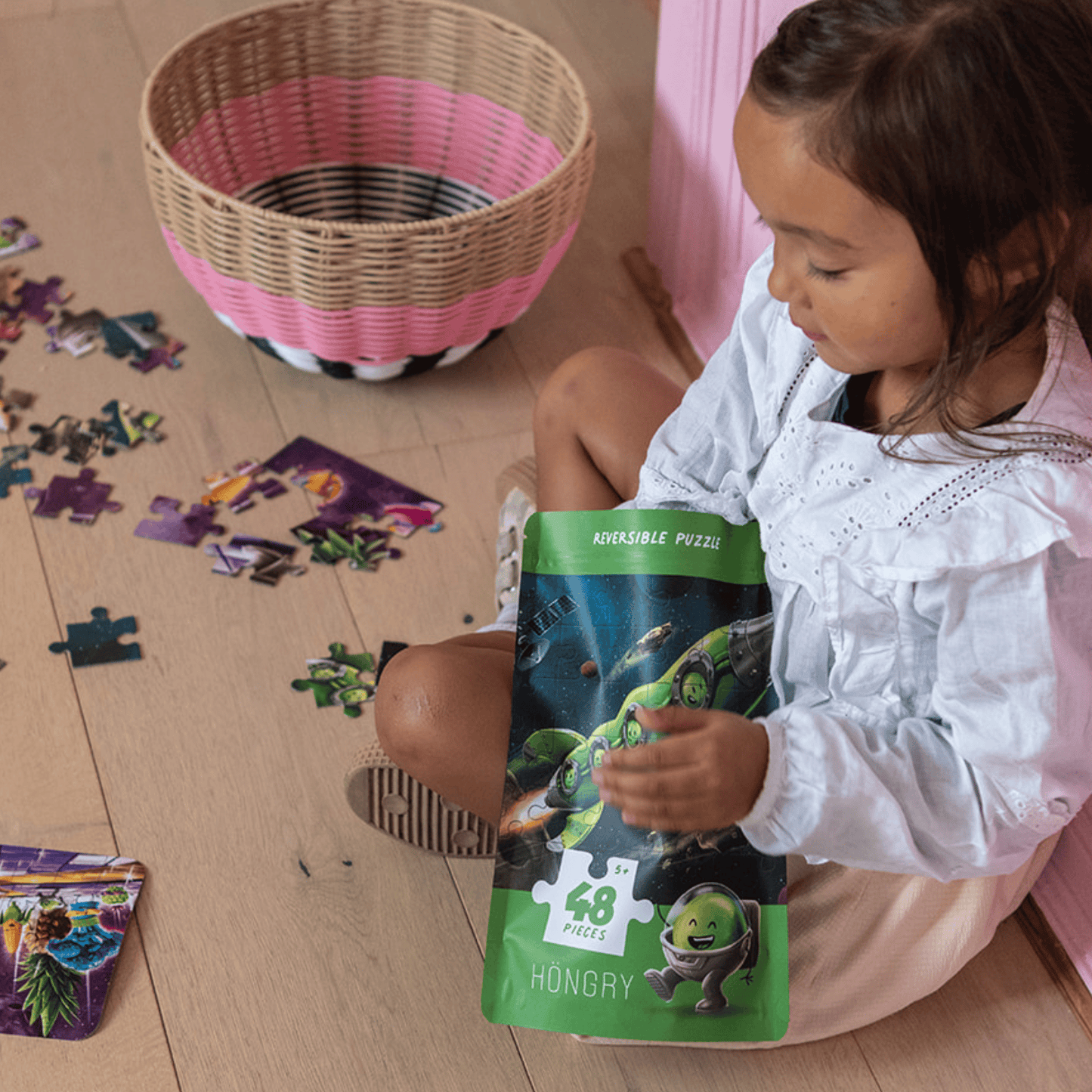 HONGRY 48 stukken puzzel erwtjes