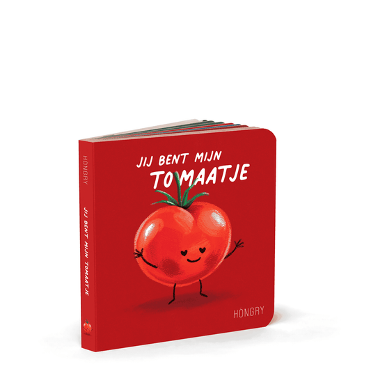 HONGRY jij bent mijn tomaatje karton boek