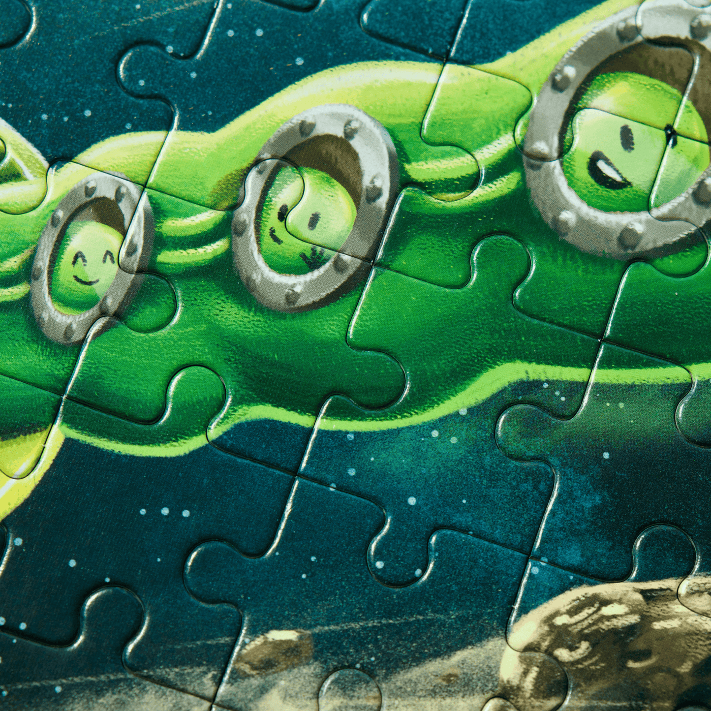 HONGRY puzzel 48 stukken erwtjes in de ruimte
