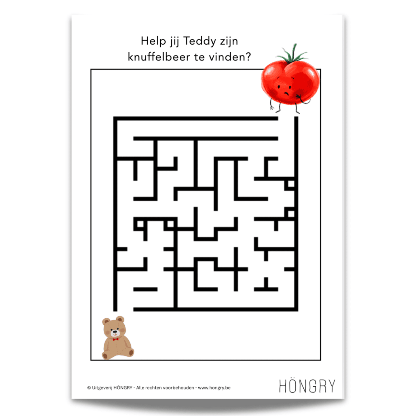 Doolhofje freebie gratis download