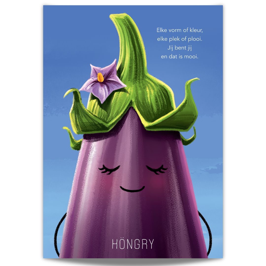 Poster Gina Aubergine