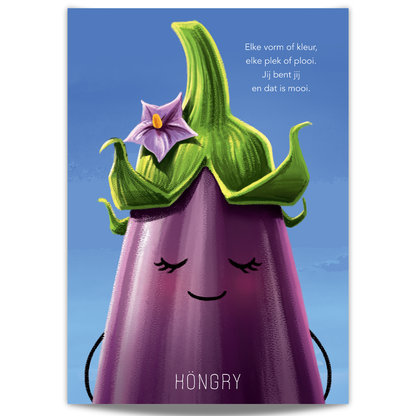 Poster Gina Aubergine