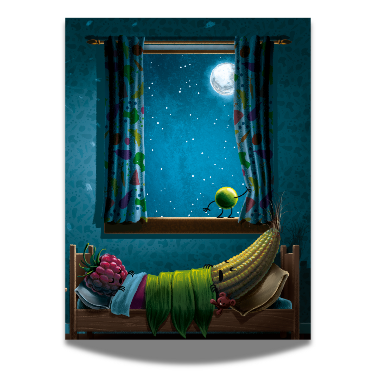 Les petits pois dans l'espace