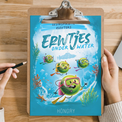 Lesinspiratie Erwtjes onder water KLEUTER