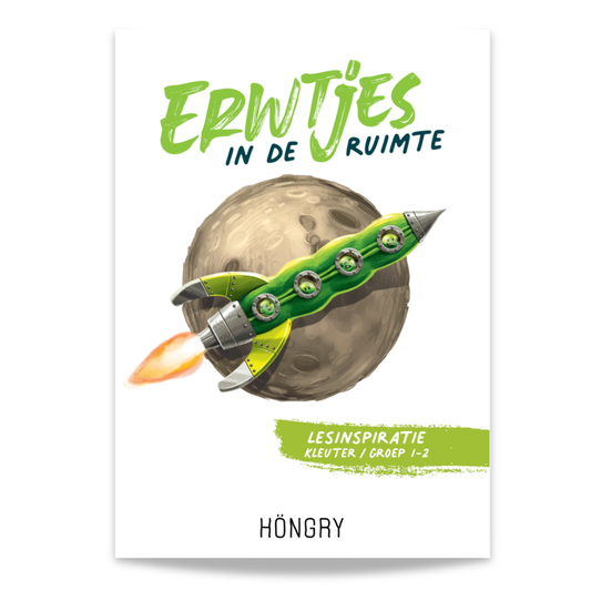 Lesinspiratie Erwtjes in de ruimte