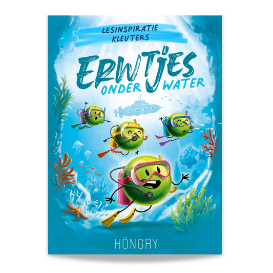 Lesinspiratie Erwtjes onder water KLEUTER