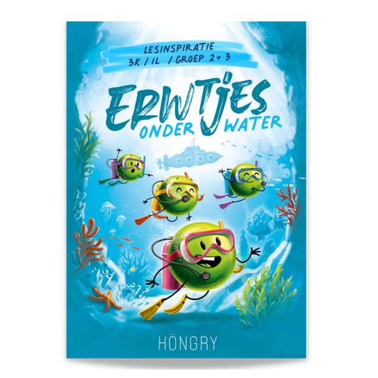 Lesinspiratie Erwtjes onder water 3K/1L (Groep 2-3)