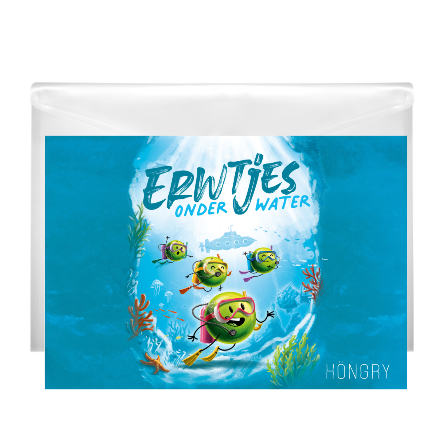 PRE-ORDER Erwtjes onder water vertelplaten