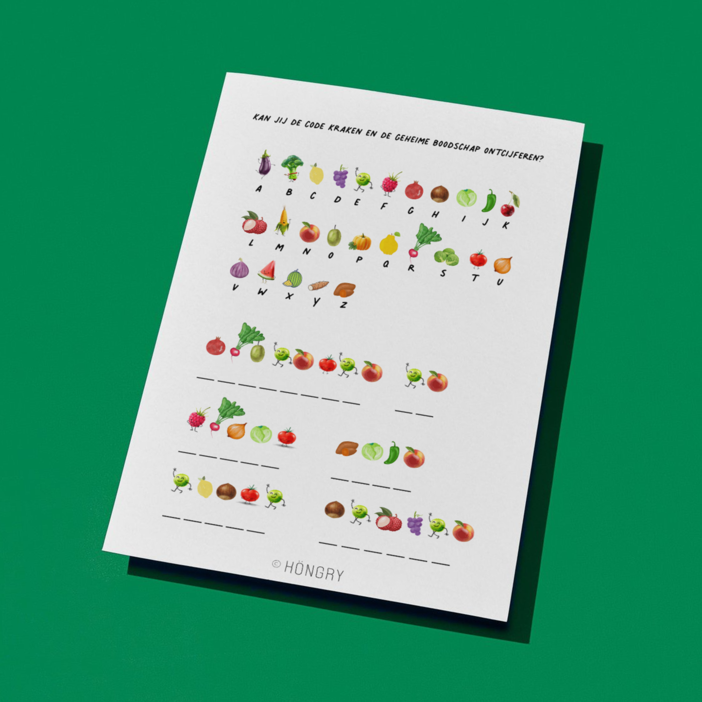 Fruitige doebundel 1/2L (Groep 3/4)