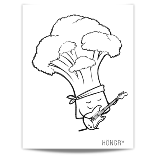 Freddie Broccoli kleurplaat