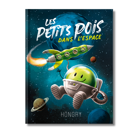 Les petits pois dans l'espace cover