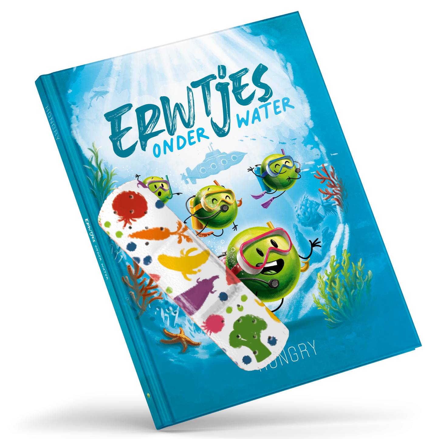 Bluts Erwtjes onder water