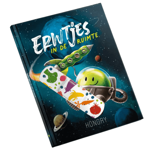 HONGRY prentenboek ERWTJES in de ruimte