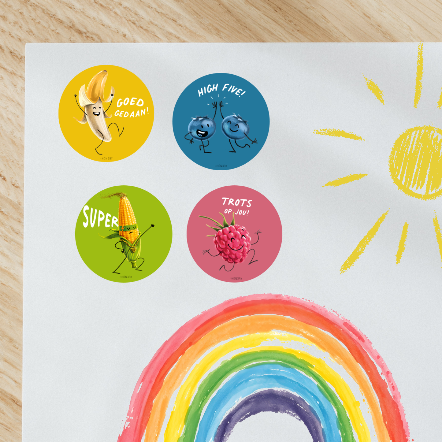 500 Complimentstickers