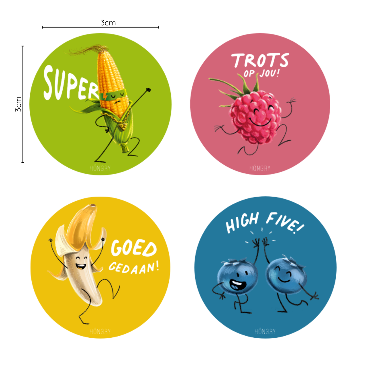 500 Complimentstickers