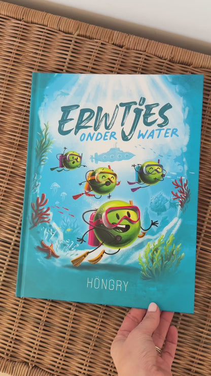 Erwtjes onder water