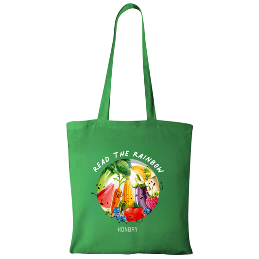 Read the rainbow totebag