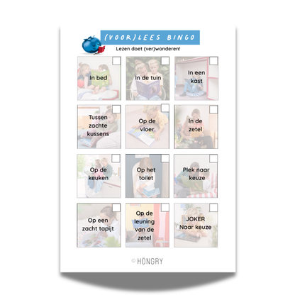 (Voor)leesbingo