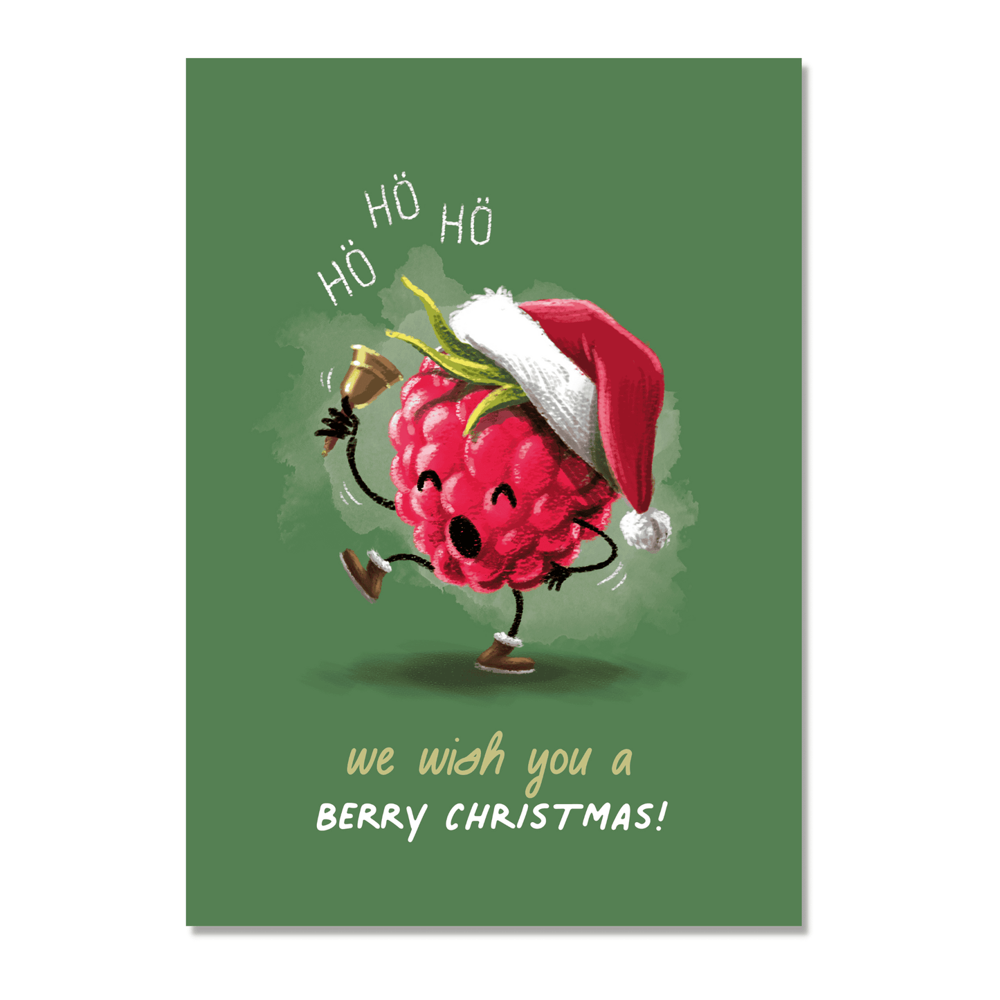 HÖ HÖ HÖ BERRY CHRISTMAS CARD