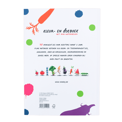 Mimi Watermelon Color &amp; Activity Book with stickers